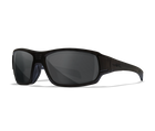 Breach Grey Lens Matte Frame: Dependable protective eyewear with foam layer for additional protection