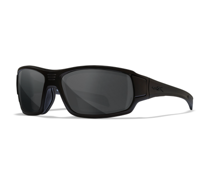 Breach Grey Lens Matte Frame: Dependable protective eyewear with foam layer for additional protection