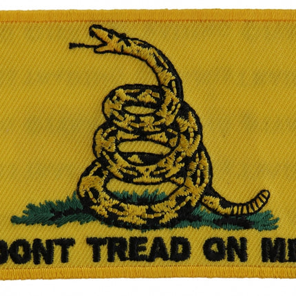 Gadsden Flag Don't Tred On Me Yellow Patch