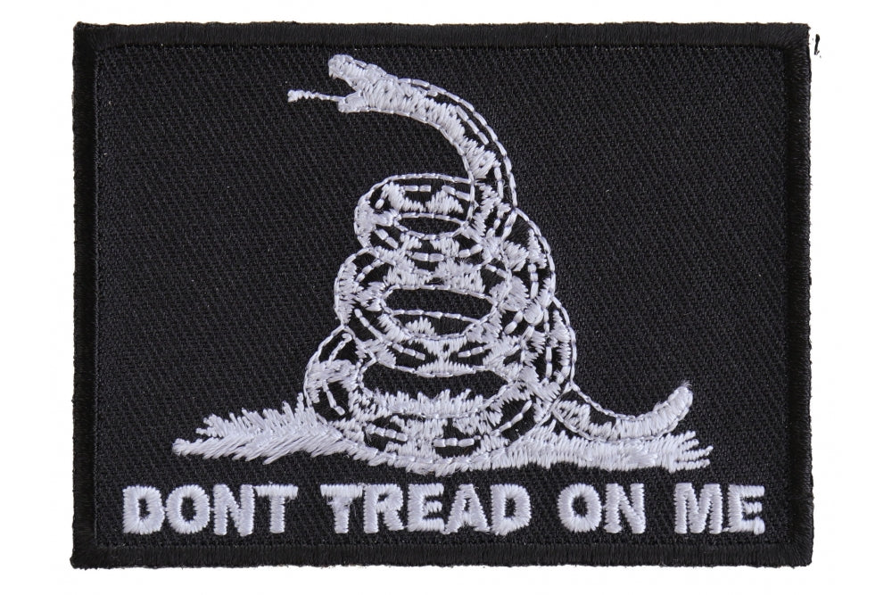 Black Don't Tred On Me Patch