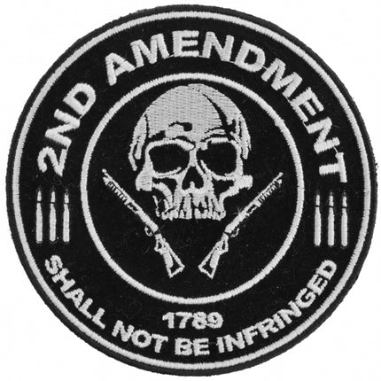 2nd Amendment Shall Not Be Infringed 4" Patch