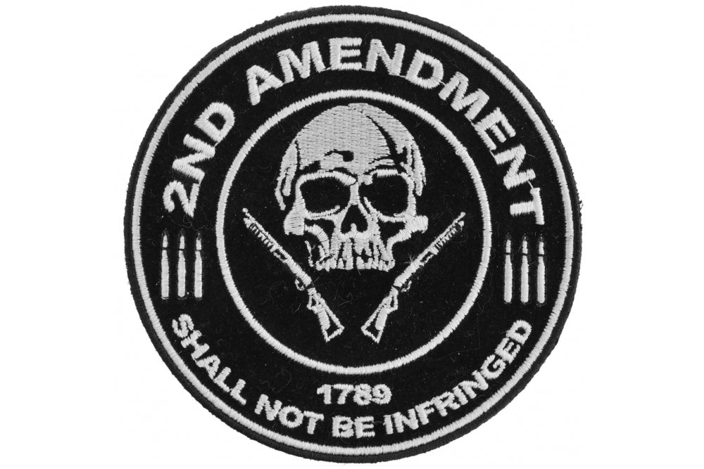 2nd Amendment Shall Not Be Infringed 4" Patch