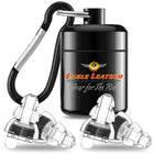 Eagle Leather Hi-Fidelity EarPlugs with Travel Case (2 Sets): Ultimate comfort and optimal noise reduction