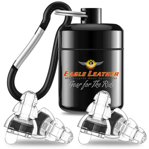 Eagle Leather Hi-Fidelity EarPlugs with Travel Case (2 Sets): Ultimate comfort and optimal noise reduction