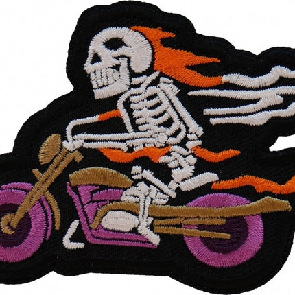 Skelo Rider Biker Patch