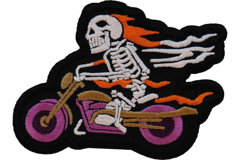 Skelo Rider Biker Patch