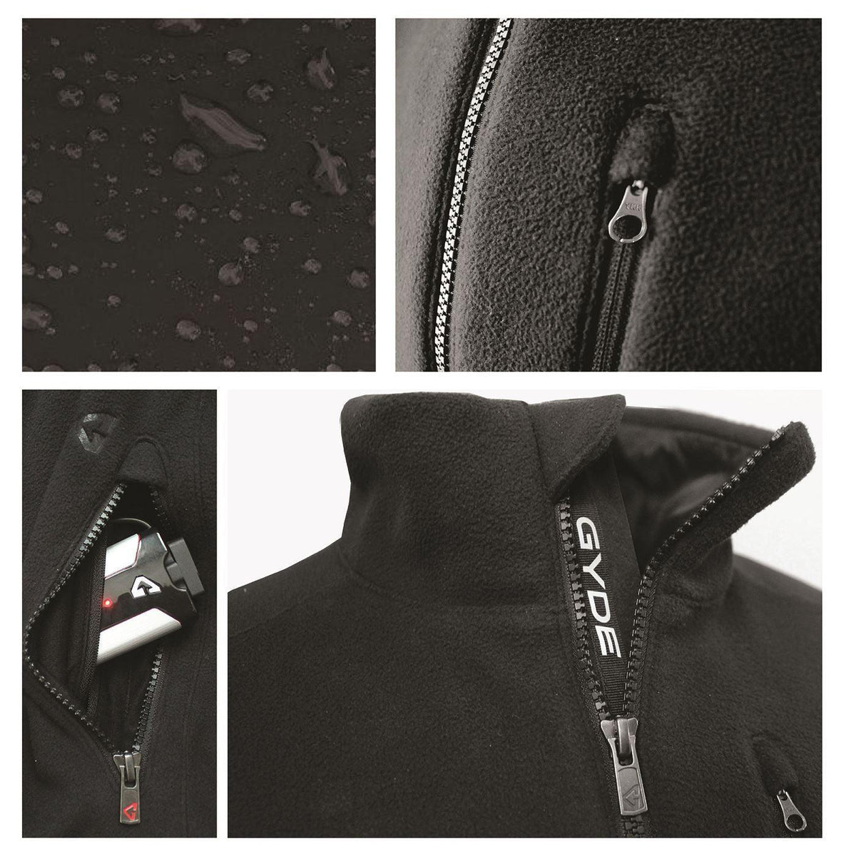 Women's Zenith Fleece Jacket: Description
Our Zenith Fleece Heated Jackets are the perfect combination of warmth, comfort and
