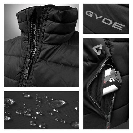 Gerbing Men's Khione Puffer Vest - Black - Eagle Leather