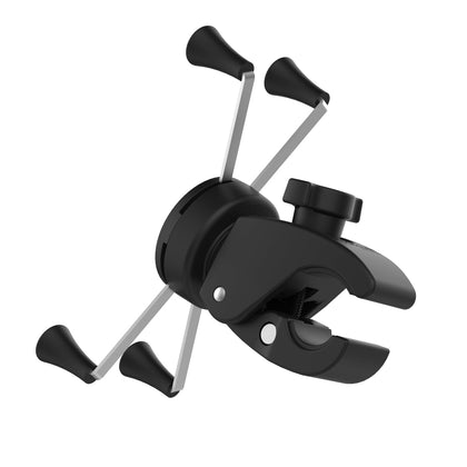 Ram X-Grip Low Profile Large: FEATURES

Low profile phone mount clamps to your handlebar with the turn of a single knob
Small
