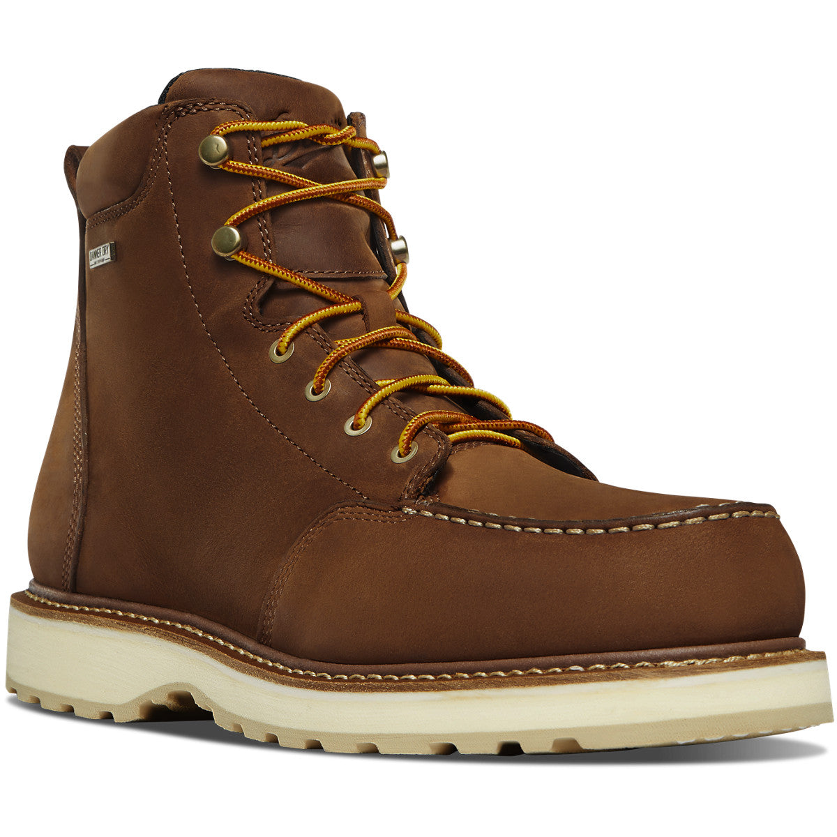 Cedar River Moc Toe 6" Brown: Work the ElementsDanner built the Cedar River to be an on-the-job mainstay you won't want to ta