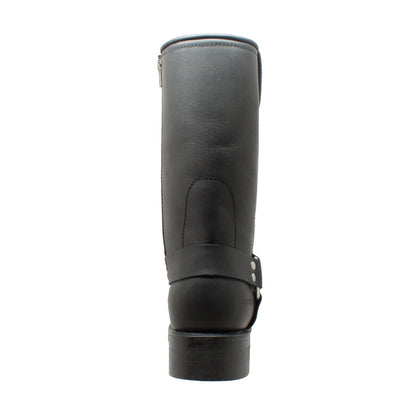 Men's Waterproof Harness Boot 1446: Features:

12" Black Heavy Duty Full-Grain Oiled Leather Upper
Waterproof
Neoprene Oil-Re