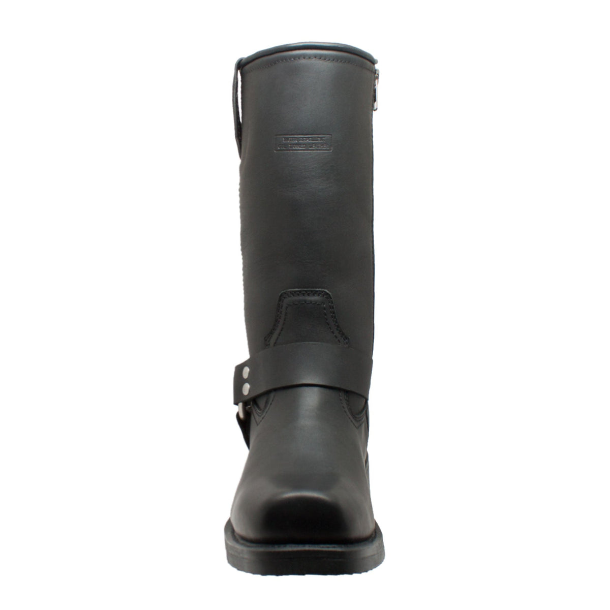 Men's Waterproof Harness Boot 1446: Features:

12" Black Heavy Duty Full-Grain Oiled Leather Upper
Waterproof
Neoprene Oil-Re