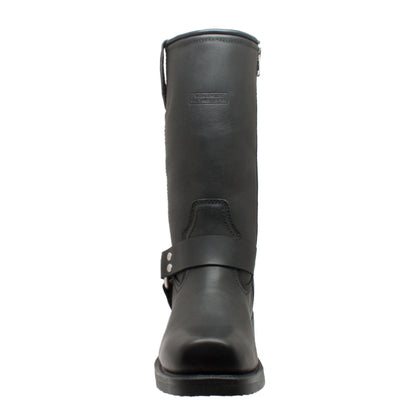 Men's Waterproof Harness Boot 1446: Features:

12" Black Heavy Duty Full-Grain Oiled Leather Upper
Waterproof
Neoprene Oil-Re