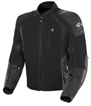 Phoenix Ion Jkt Black: Cooling FreeAir™ mesh shell torso, back and arms

Two stage waterproof (full sleeve) and insulated zip
