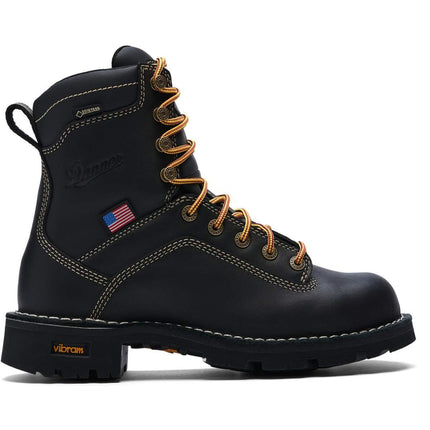 Women's Quarry USA 7" Black - Eagle Leather