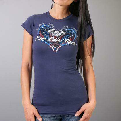 Ladies Angel Wings T-Shirt - Eagle Leather