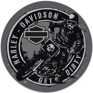 H-D Get Dirty Sign