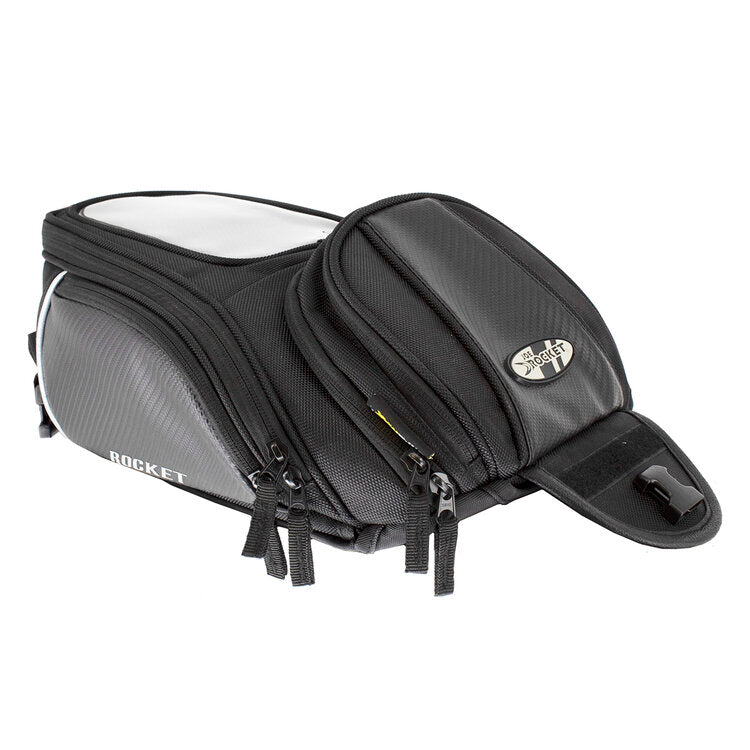Manta II XL Tank Bag Black: Features:


Wind/water resistant 


Proprietary fade resistant UltraMax fabric


World leading SB
