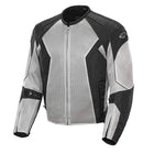 Phoenix 6.0 Jacket Silver: Features:

Free Air™ poly/mesh shell reinforced with Rock Tex™ at the shoulders, elbows, and ribs 