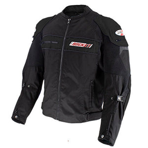 Dayride Jacket: DAYRIDE JACKETHitena™ Reinforced Rock Tex™Features:• Combined Hitena™, Rock Tex™ 600, and Free Air™ mesh hybr