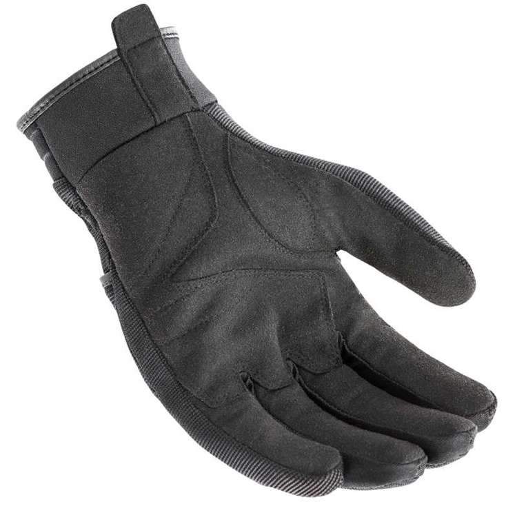 Resistor Glove Bk/Bk: Description
Span-Poly / Neoprene Hybrid

Features:

Stretchable Span/Poly Top
Pre-curved ride-friendly 