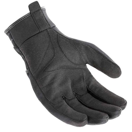 Resistor Glove Bk/Bk: Description
Span-Poly / Neoprene Hybrid

Features:

Stretchable Span/Poly Top
Pre-curved ride-friendly 