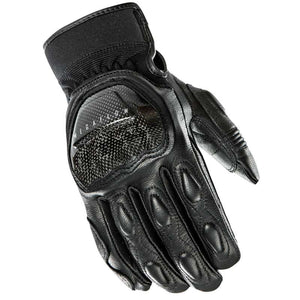 Men's Speedway Gloves Black: Description
Drum Dyed Cowhide
Features:

Drum dyed cowhide leather construction
Carbon vented kn