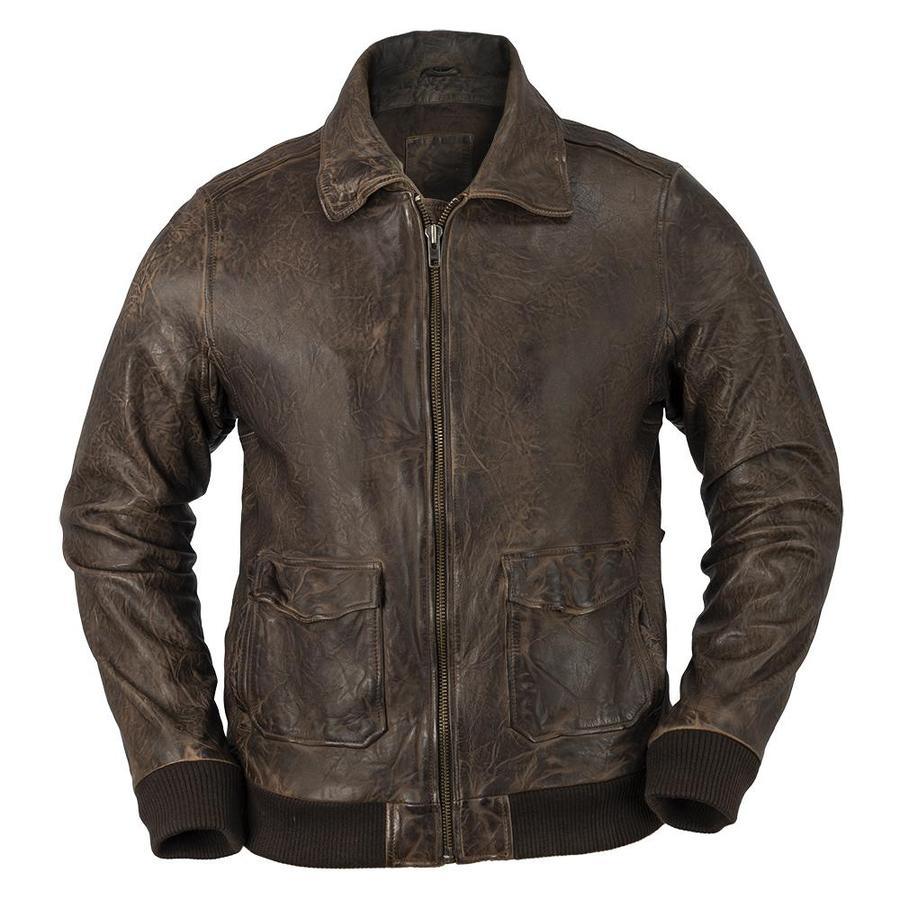 Eagle Leather Men's Duke Jacket - Brown - Eagle Leather