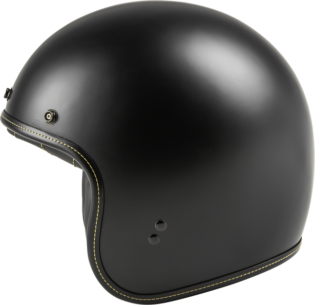 ls2 bobber ece open face helmet Highway 21 .38 Retro Helmet Matte Black / 2x
