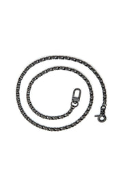 28" Box Bike Black Chain: Length: 28"Black Matte Stainless SteelBox Bike ChainHigh Quality Chain