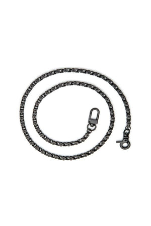 28" Box Bike Black Chain: Length: 28"Black Matte Stainless SteelBox Bike ChainHigh Quality Chain
