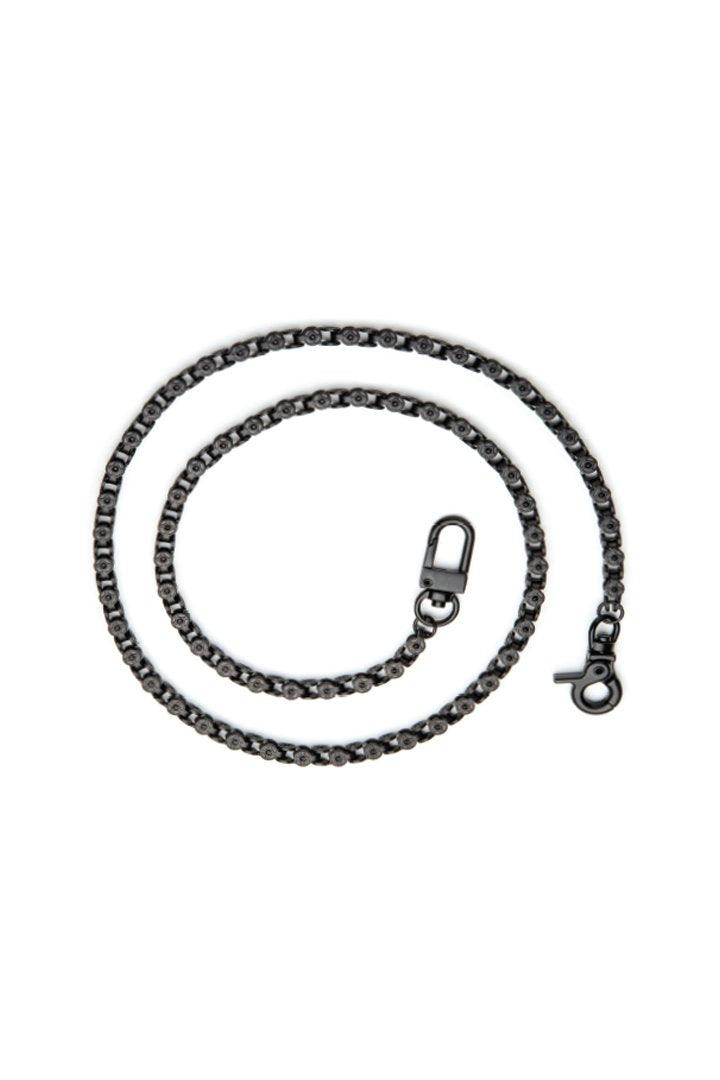 28" Box Bike Black Chain: Length: 28"Black Matte Stainless SteelBox Bike ChainHigh Quality Chain