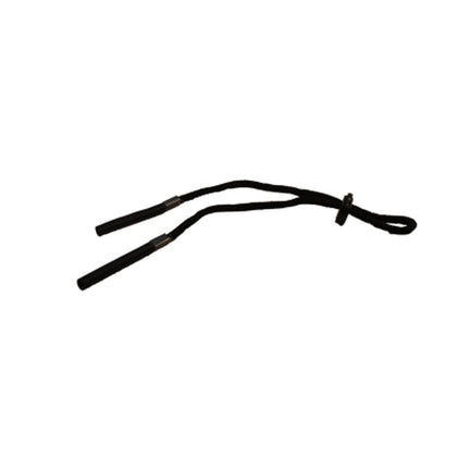 Cord 3 Black on Display Card: Features:Man-Made Black Material with Rubber Tube Ends