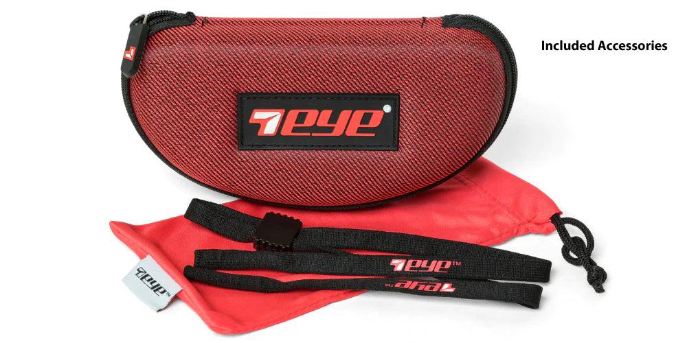 Chubasco 24:7 Eclypse/Black: Features:

Fits small/large faces
AirShield® Wind Blocking Foam Eyecup (not removable)
100% UVA/