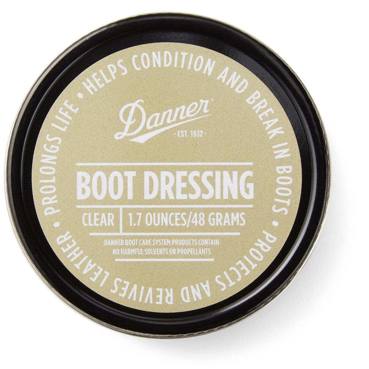 Boot Dressing Clear: FOR RECONDITIONING ANY COLOR, SMOOTH-FINISH LEATHERS