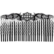 Black Tribal Shield Comb: Are you a passionate motorcycle rider looking for a truly distinctive hair comb to help make your r