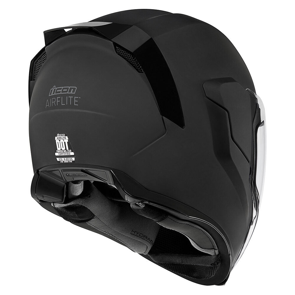 Airflite Rubatone Helmet: The perfect darkness of an anti-cosmic void, the Airflite Rubatone takes the “silence is louder tha