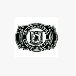Buckle Wounded Warrior II: Buckle Wounded Warrior II Color BlackSize one size