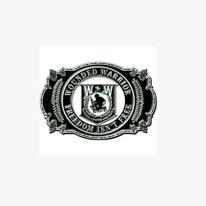 Buckle Wounded Warrior II: Buckle Wounded Warrior II Color BlackSize one size