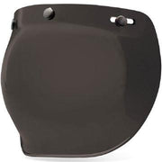 Bubble Shield Dark Smoke: *NutraFog anti-fog, anti-scratch and UV-protected shield*Stable three-snap design*Fits the Bell Cus