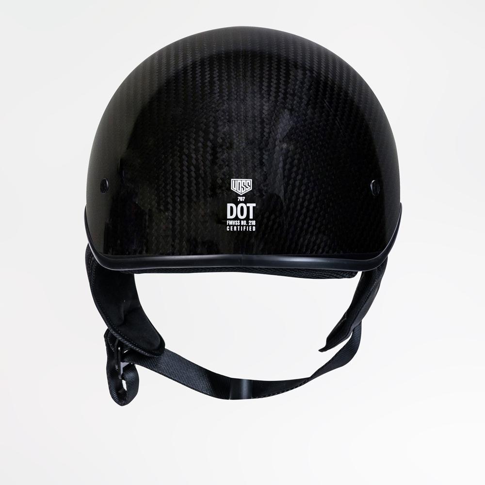 707 Cruise Half Helmet Carbon with Peak 707 Cruise Half Helmet Carbon with Peak
