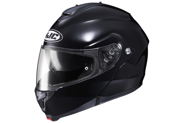 cl-maxii flip up motorcycle helmet HJC C91 Modular Helmet – Matte Black – Eagle Leather