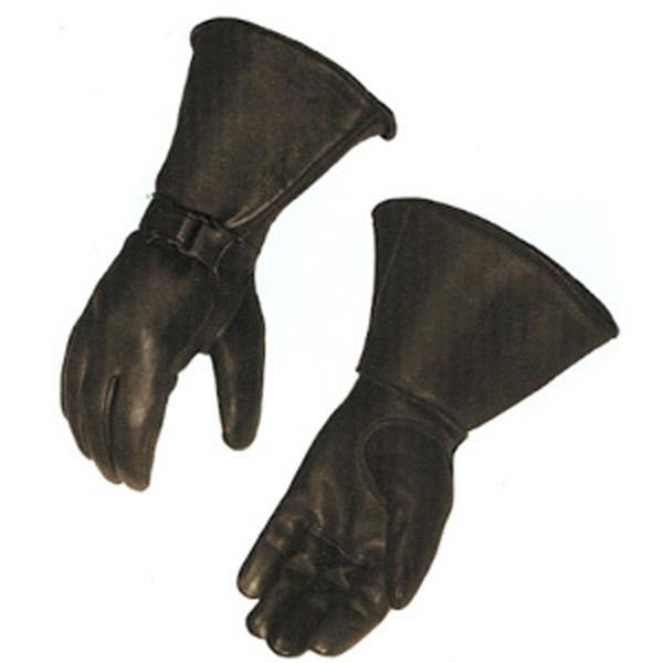 Churchill Gloves Men's SympaTex Gauntlet Gloves - Black - Eagle Leather