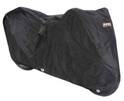 Rapid Transit Commuter Bike Cover: 100% Waterproof


Electronically heat sealed seams


UV-Treated Rock Tex™ Construction


H