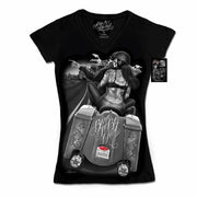 LadiesT-Shirts Born To Be Wild: RODC Born To Be Wild V-Neck5