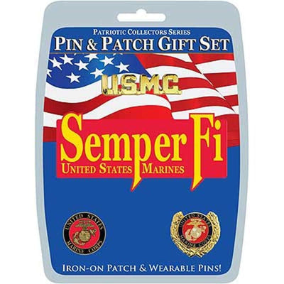 Gift Set US Marines Semper Fi - Eagle Leather