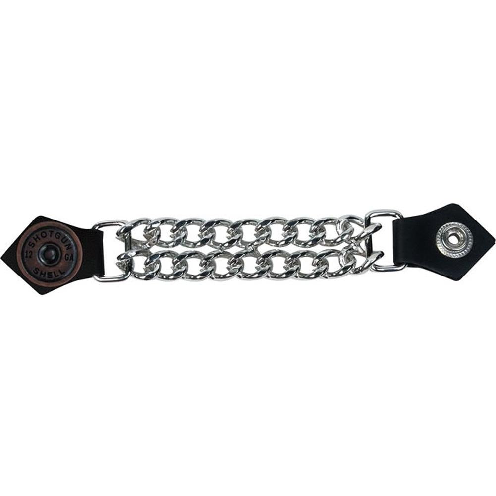 Shotgun Shell Vest Extender: Black-Silver Shell Vest Extender