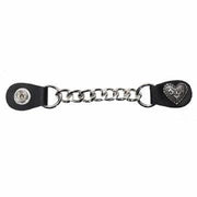 Single Chain Tribal Heart Vest Silver: Single Bracelet Tribal Vest Silver