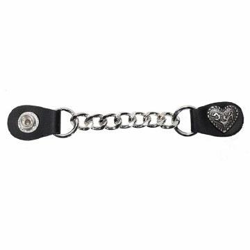 Single Chain Tribal Heart Vest Silver: Single Bracelet Tribal Vest Silver