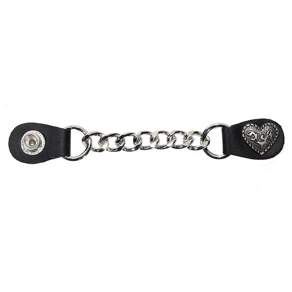 Single Chain Tribal Heart Vest Silver: Single Bracelet Tribal Vest Silver
